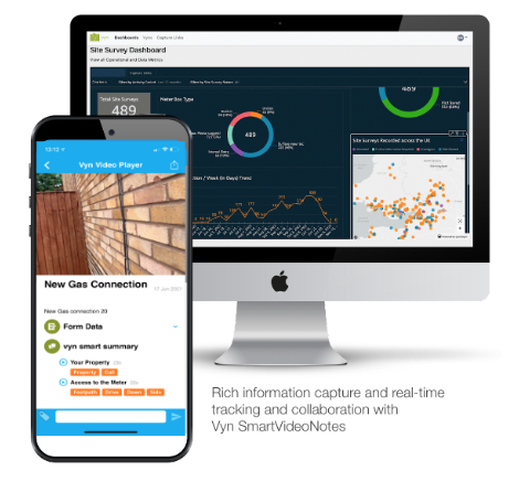 The Vyntelligence Video Intelligence Platform - mobile app and supervisor dashboard